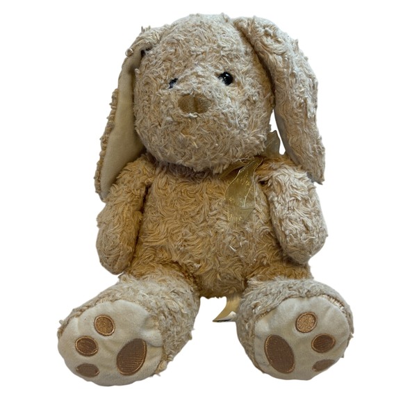 Hug Fun Swirly Tan Bunny Rabbit Plush Easter Bunny Stuffed Animal‎ - Picture 1 of 9